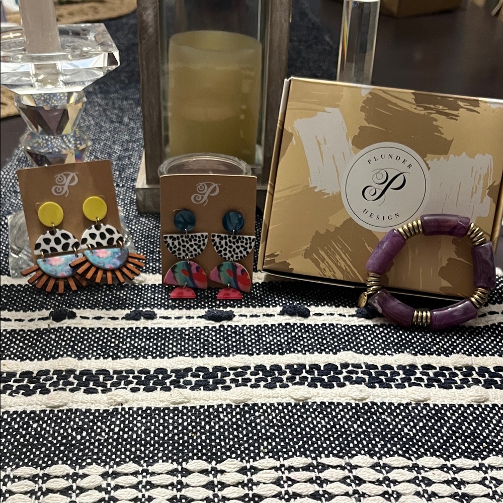 Plunder Colorful Earrings Set June 2021 Plunder Posse